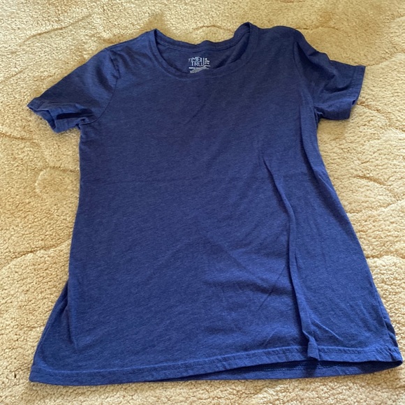 Time and tru women’s size small color blue/gray T-shirt - Picture 1 of 3